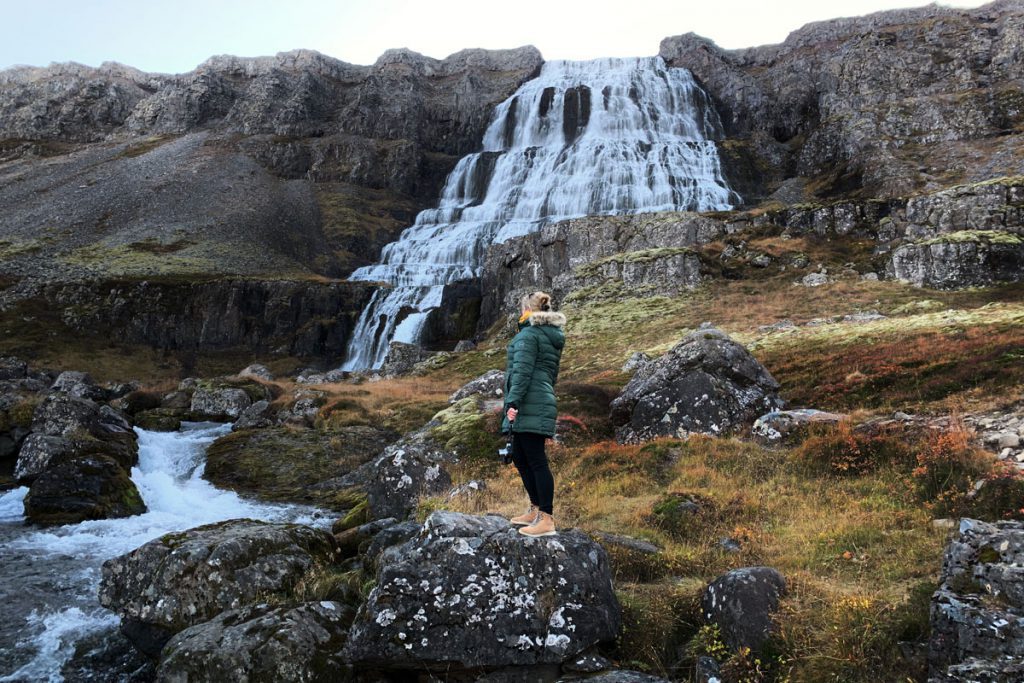 Dynjandi watervallen westfjorden IJsland met de auto Reislegende - Reislegende.nl