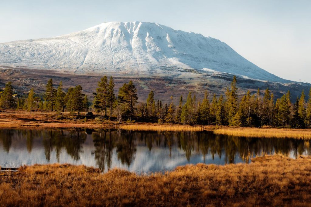 Gaustatoppen Rjukan bezienswaardigheden Vestfold og Telemark Noorwegen - Reislegende.nl