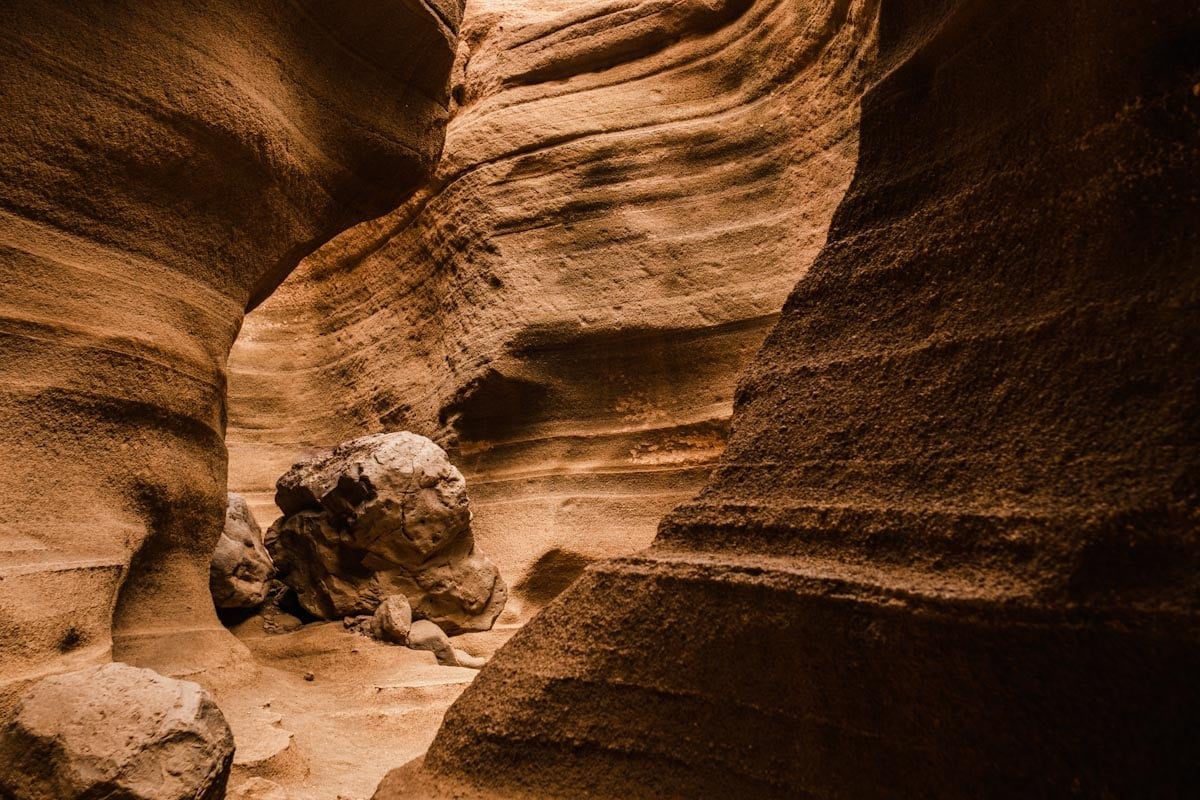 Gran Canaria Tabas de Colores del Barranco de Las Vacas - Reislegende.nl