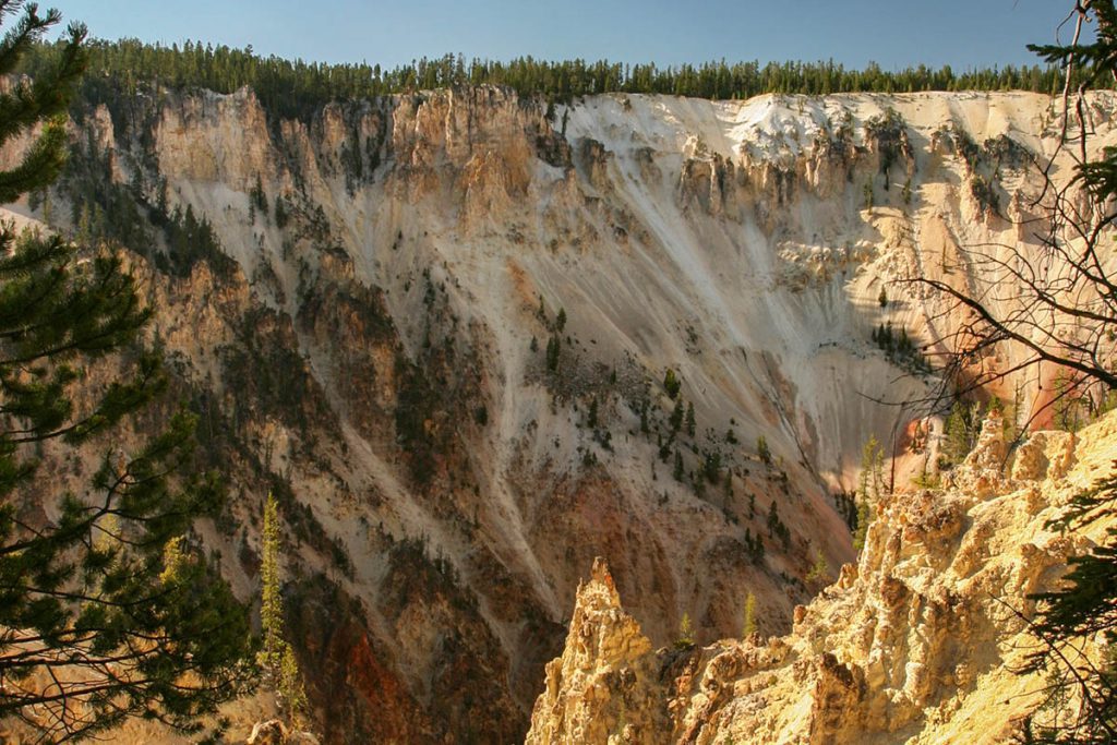 Grand Canyon in Yellowstone - Yellowstone National Park: 10x wat je niet mag missen - Reislegende.nl