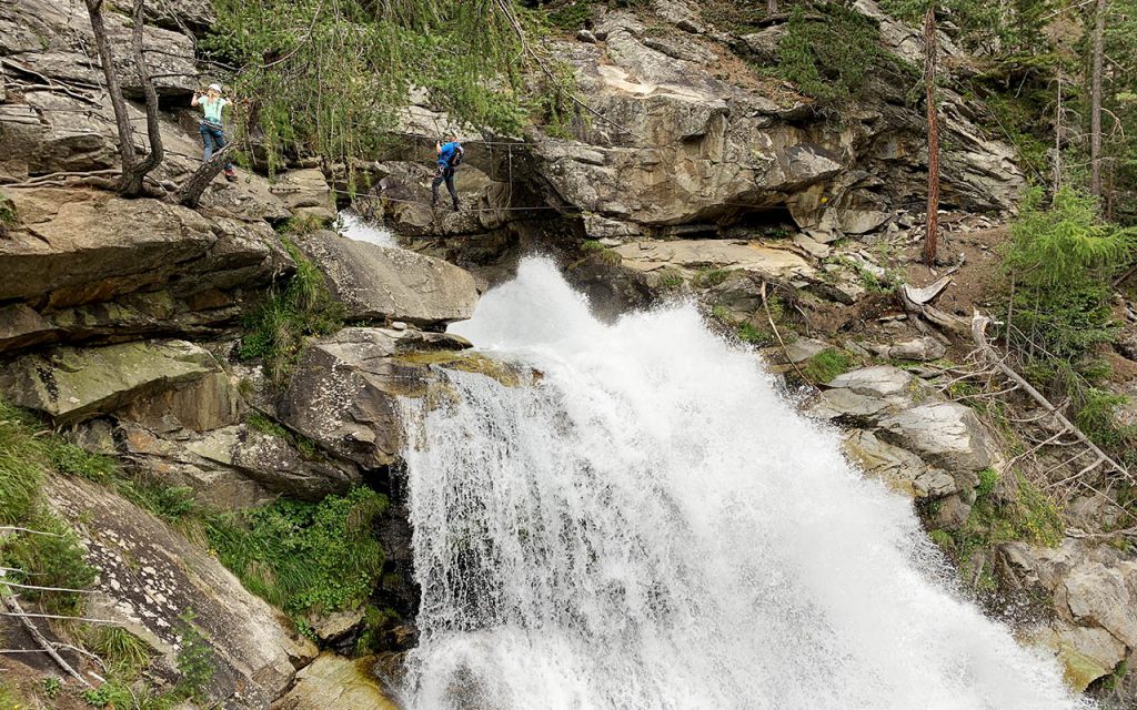 Klettersteig Stuibenfall - Wandelen naar de Stuibenfall, hoogste waterval in Tirol - Reislegende.nl