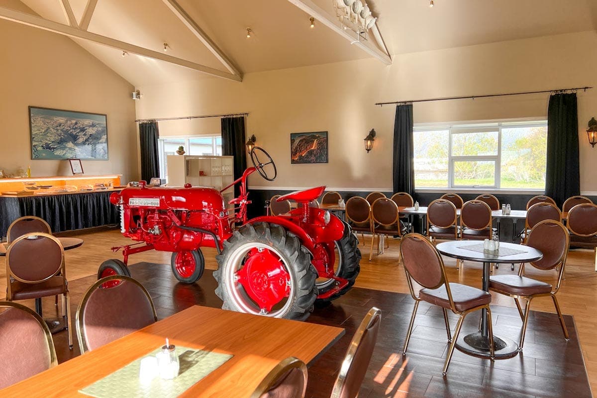 Hotel Fljotshlid goed ontbijt accommodatie in het zuiden van IJsland - Reislegende.nl