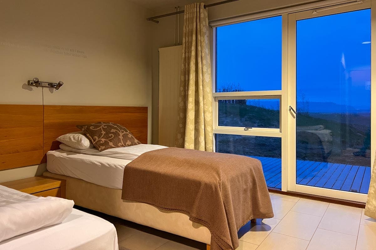 Hotel Laki tweepersoons kamer accommodaties in het zuiden van IJsland - Reislegende.nl