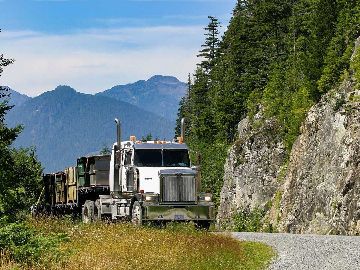 Vancouver Island verkeer - Rondreis door Canada en de Verenigde Staten - Reislegende.nl