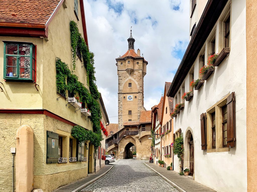 Klingentor Bezienswaardigheden in Rothenburg ob der Tauber Romantische Strasse Duitsland Reislegende.nl