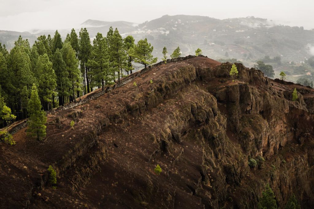 La Caldera Fontanales Gran Canaria vulkaankraters - Reislegende.nl