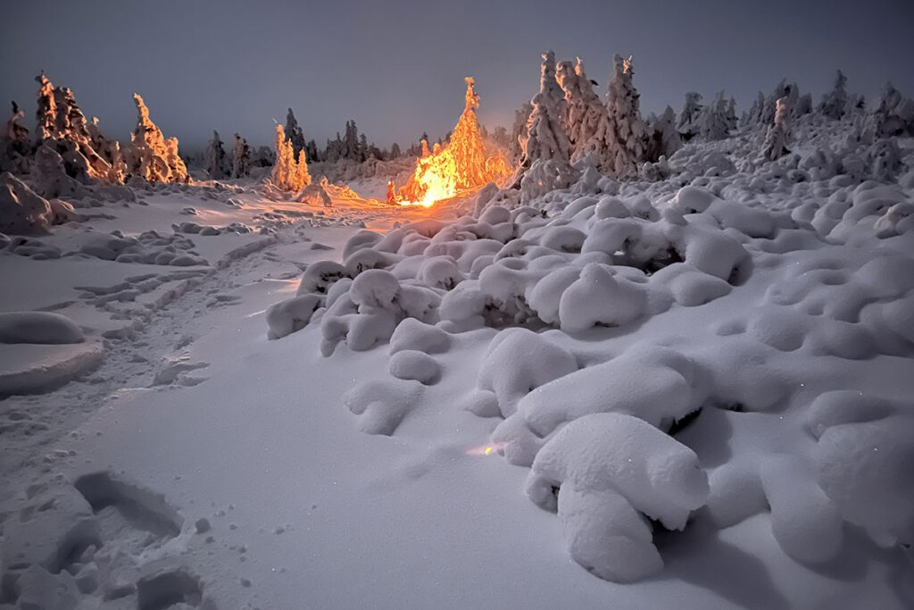 Sneeuwschoenwandelen in Trysil Noorwegen - Reislegende.nl