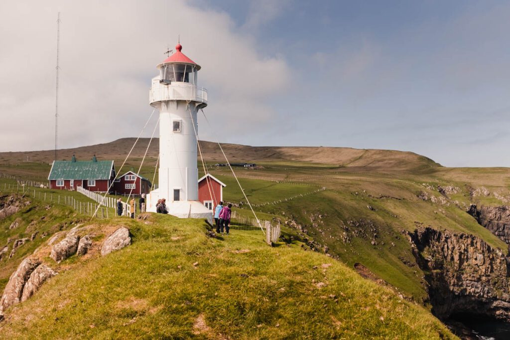 Suduroy Faeroer eilanden Akraberg lighthouse - Reislegende.nl