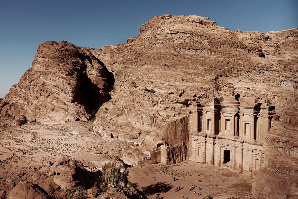 The Monastery, Ad Deir  - Tips voor een bezoek aan Petra, wereldwonder in Jordanië - Reislegende.nl