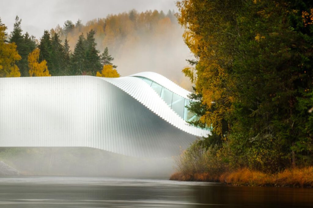 The Twist Gallery BIG Bjarke Ingels Group Kistefos museum Noorwegen - Reislegende.nl