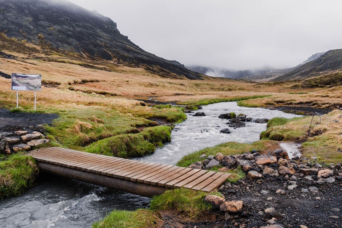 Wandelroute Reykjadalur Hot Springs IJsland - Reislegende.nl