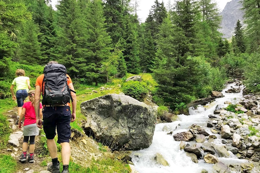 Wandelen naar Verpeilhutte in Kaunertal - AllinMam.com