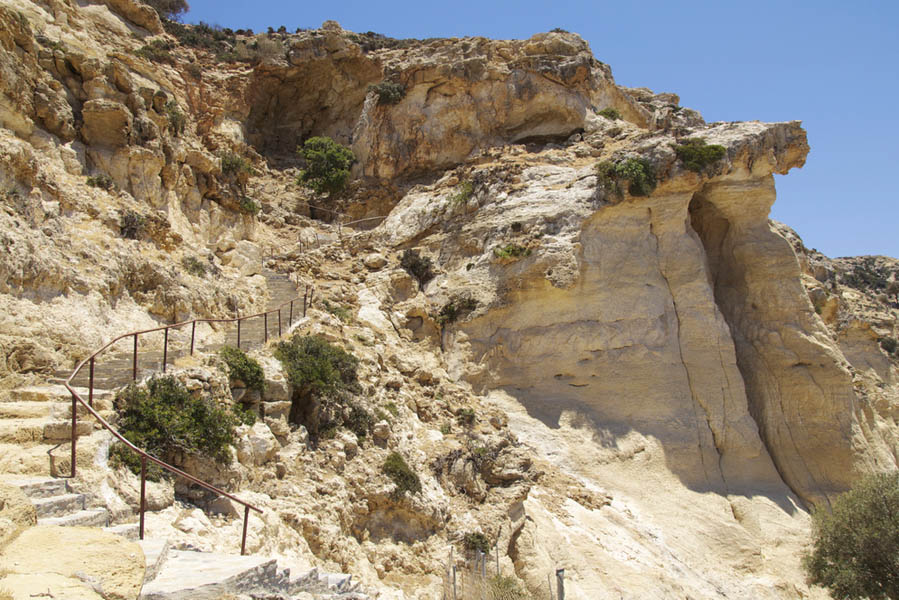 Martsalo beach op Kreta: wandeling door kloof naar verborgen strand - AllinMam.com