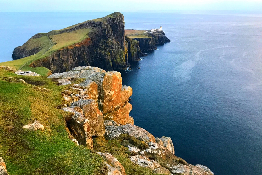 Neist Point Lighthouse, Isle of Skye - Rij deze autoroute langs Isle of Skye bezienswaardigheden - Reislegende.nl