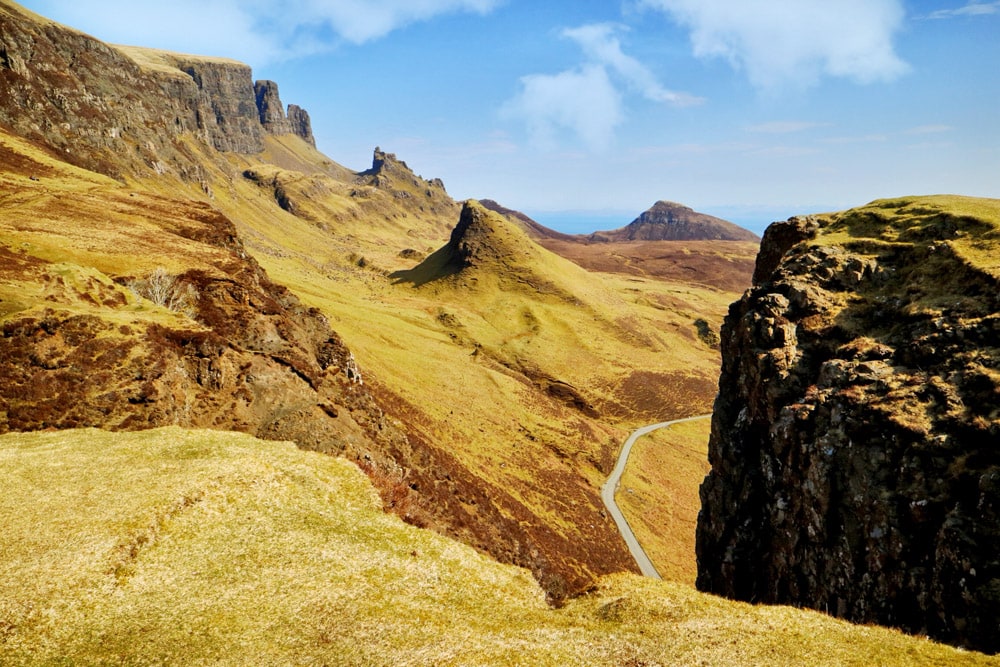 The Quiraing, Isle of Skye - Rij deze autoroute langs Isle of Skye bezienswaardigheden - Reislegende.nl