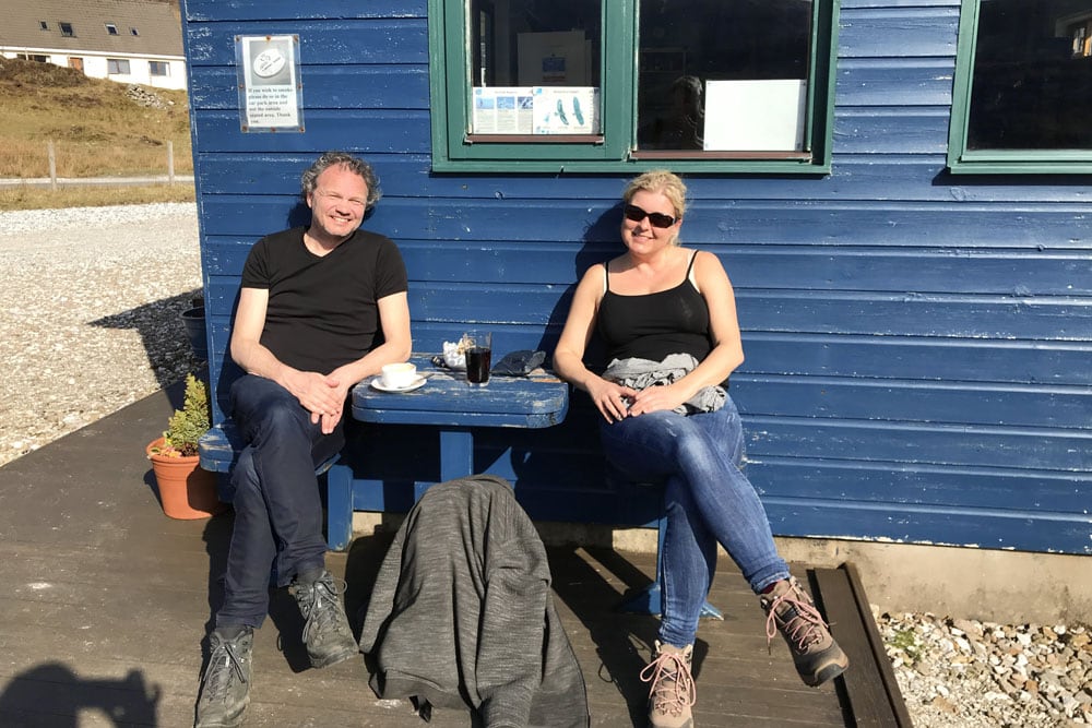 The Blue Shed Cafe, Torrin, Isle of Skye - Rij deze autoroute langs Isle of Skye bezienswaardigheden - Reislegende.nl