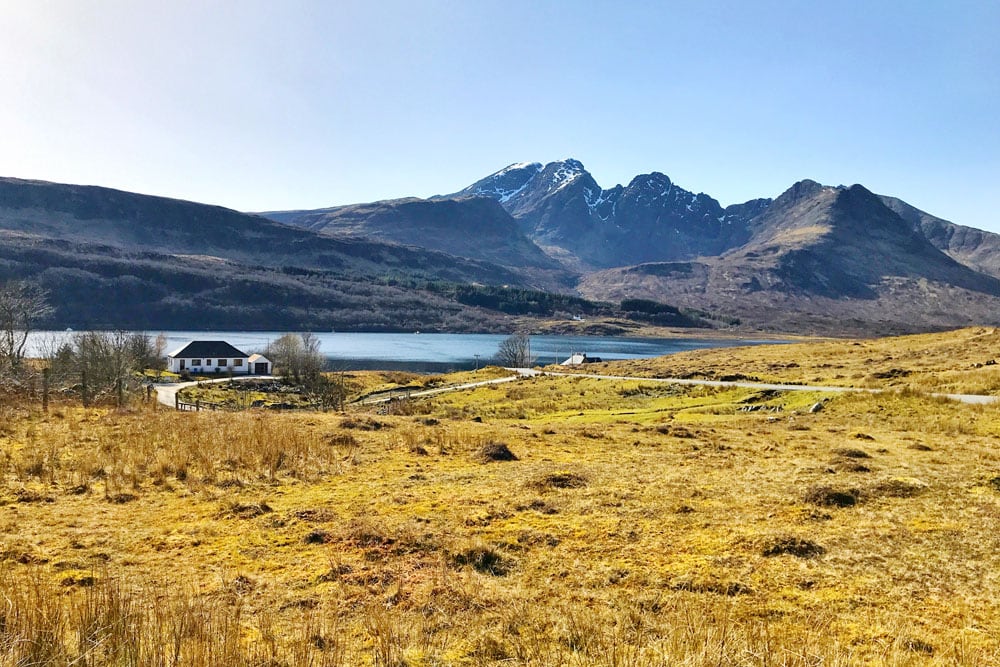 Loch Slapin, Torrin, Isle of Skye - Rij deze autoroute langs Isle of Skye bezienswaardigheden - Reislegende.nl