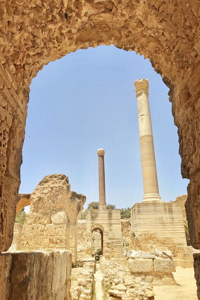 Oude stad van Carthage in Tunesië - Wat te doen in Tunesië - Reislegende.nl
