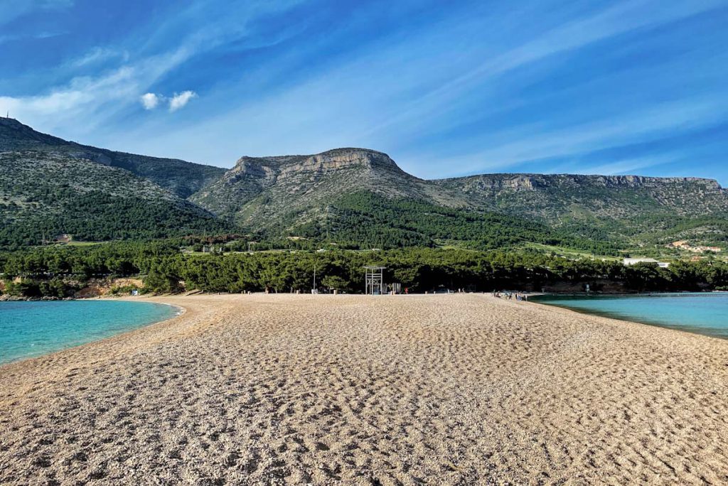 Zlatni Rat, Brac island, Kroatië