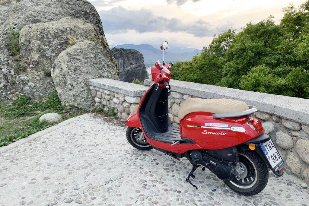 Scooter huren in Meteora