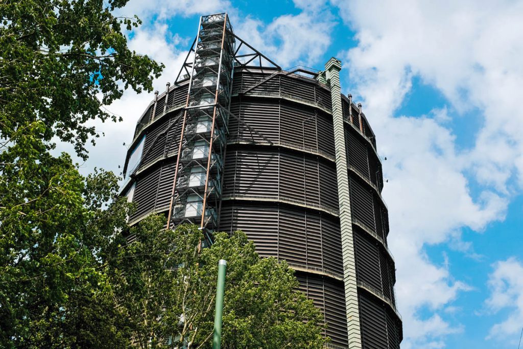 Gasometer in Oberhausen, route door het Ruhrgebied - Reislegende.nl