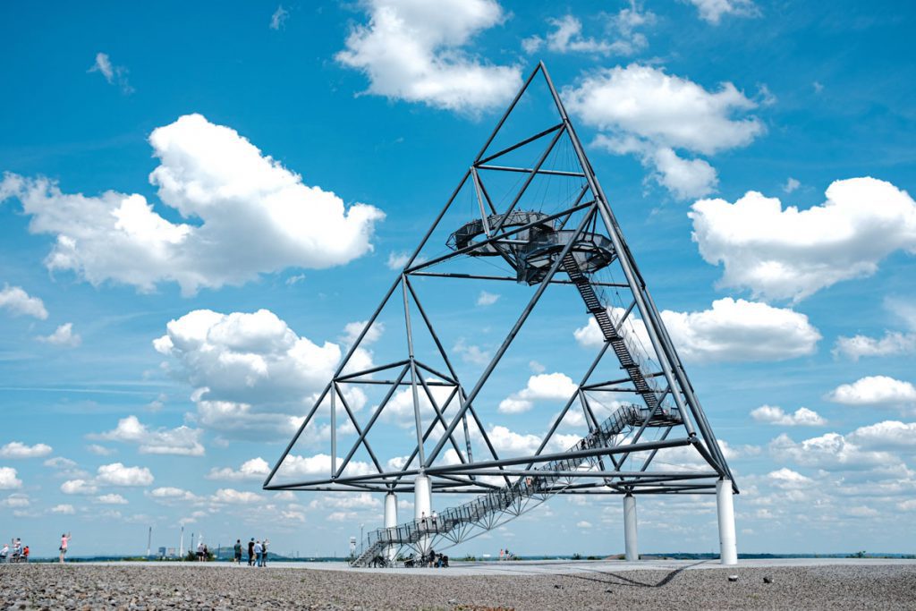 Tetraeder in Bottrop, Route door het Ruhgebied - Reislegende.nl