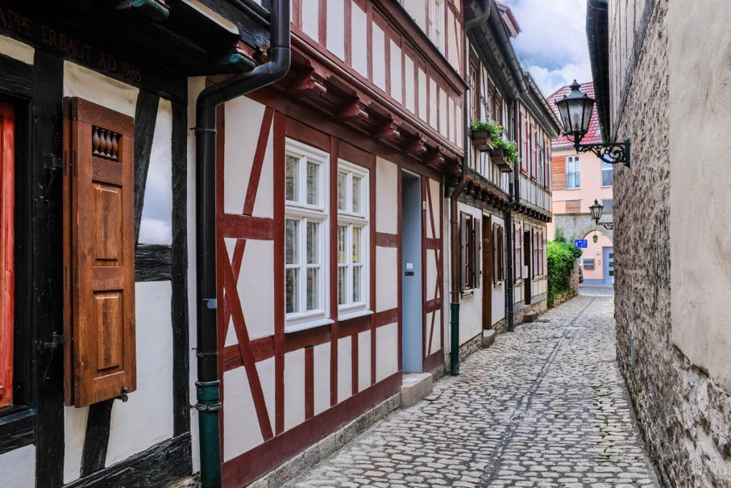 Erfurt Altstadt Thüringen - Reislegende.nl