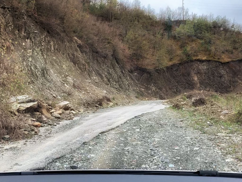 Slechte wegen in noorden van Griekenland, Zagoria - Reislegende.nl