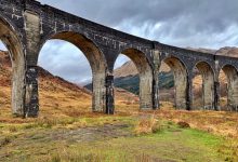 Glenfinnan viaduct Schotse hooglanden uitstapjes vanuit Landal Piperdam in Schotland - Reislegende.nl