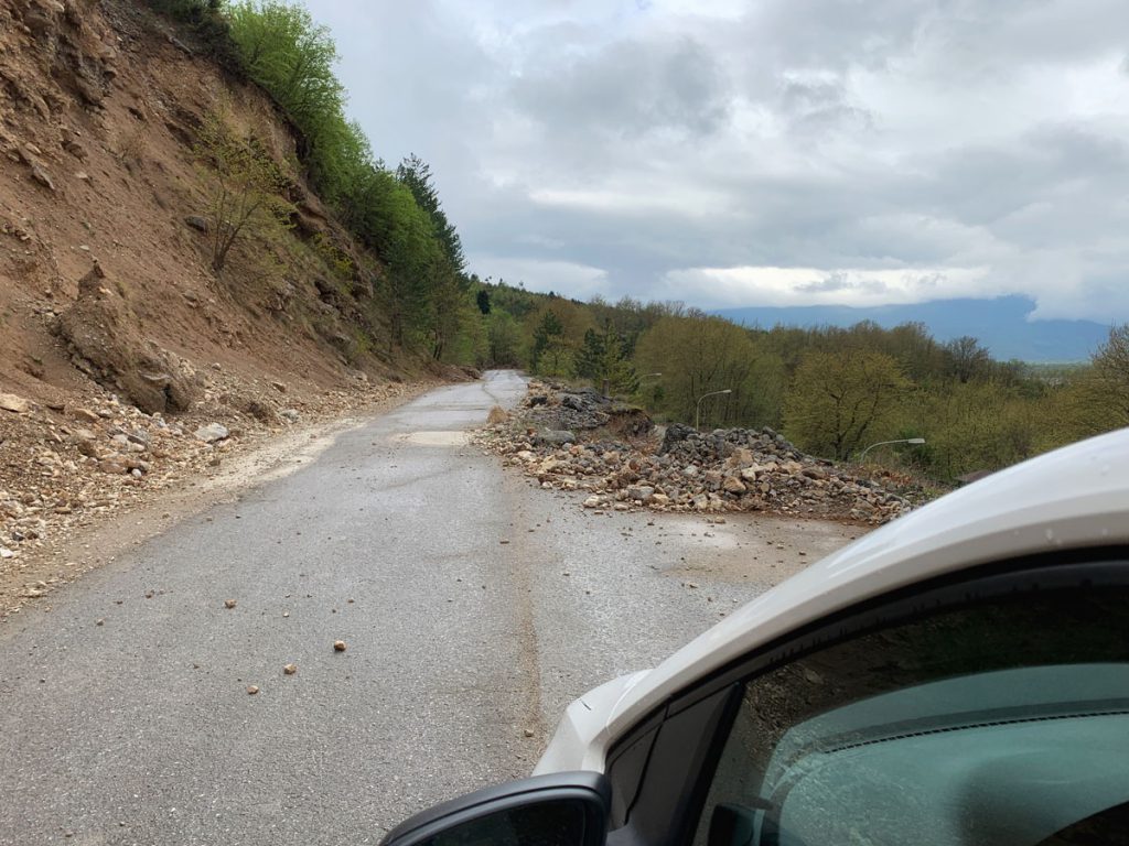 Slechte wegen in noorden van Griekenland, Zagoria - Reislegende.nl