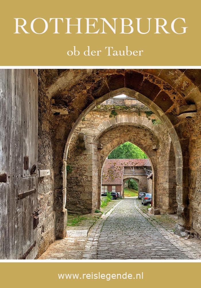 15 bezienswaardigheden in Rothenburg ob der Tauber - Reislegende.nl