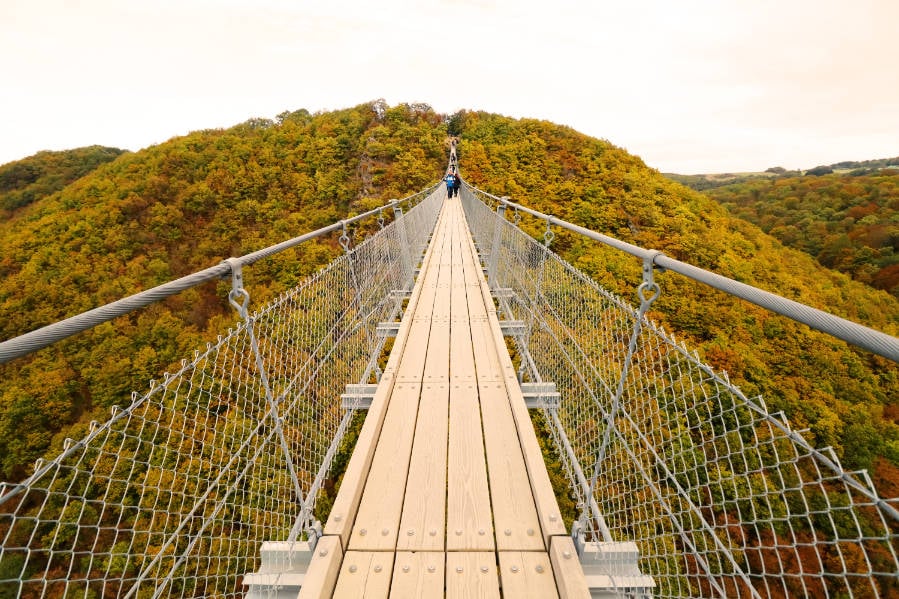 Geierlay Brücke, Duitsland - Reislegende.nl