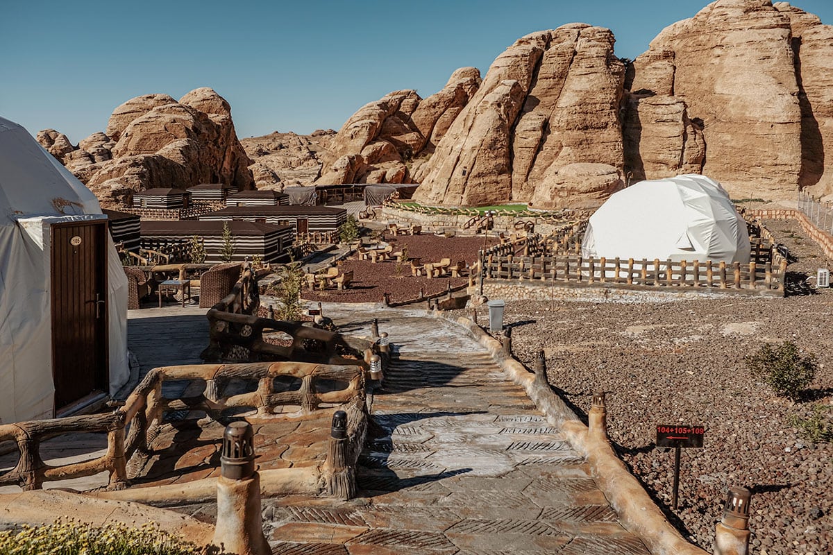 Seven Wonders Luxury Camp in Litte Petra - Reislegende.nl