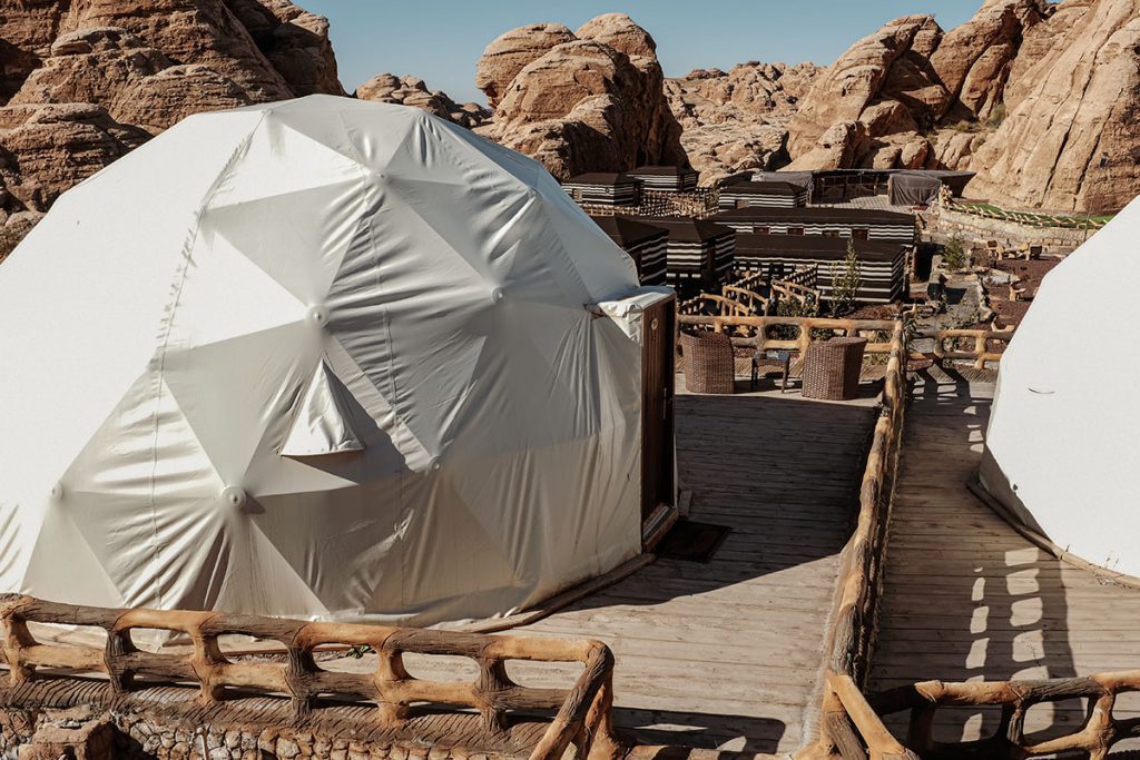 Seven Wonders Luxury Camp in Litte Petra - Reislegende.nl