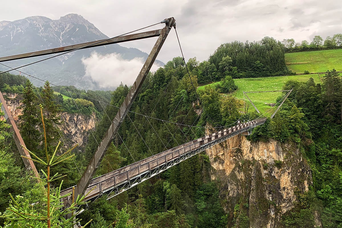 Benni Raich Brücke in Pitztal - Reislegende.nl