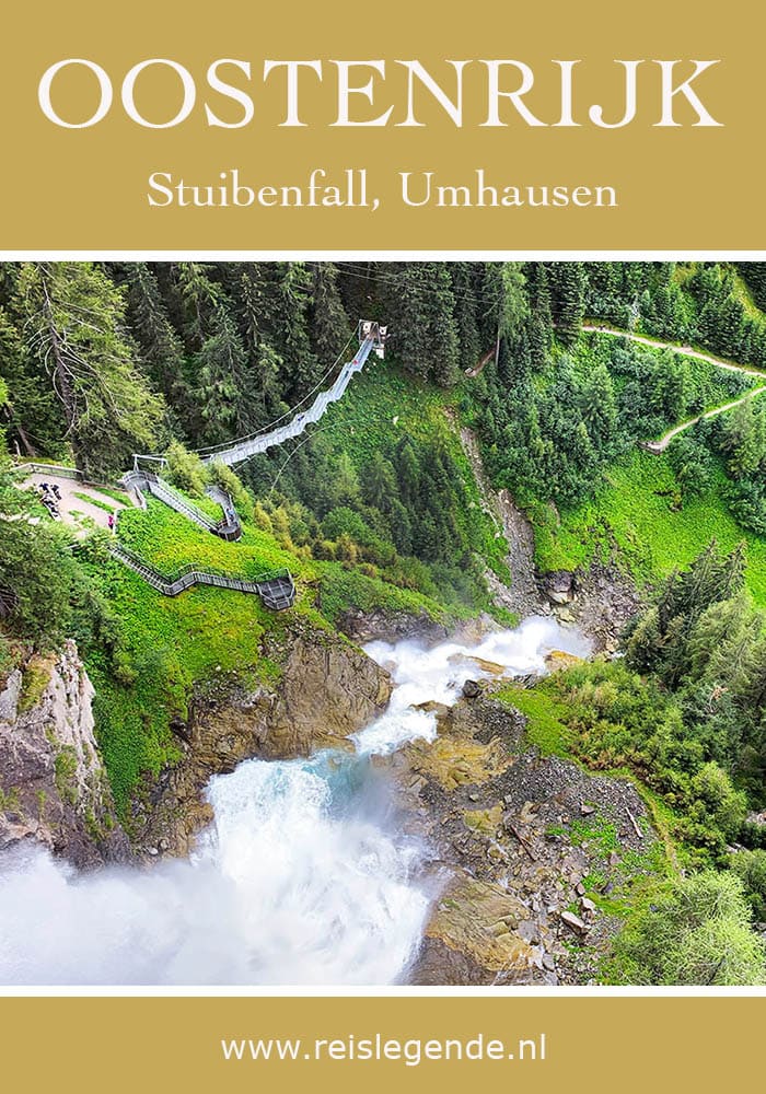 Wandelen naar Stuibenfall, hoogste waterval in Tirol - Reislegende.nl