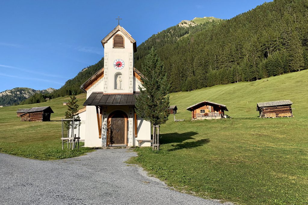 Maria Schnee kapel, Pfundser Tschey, één van de mooiste valleien van Oostenrijk - Reislegende.nl