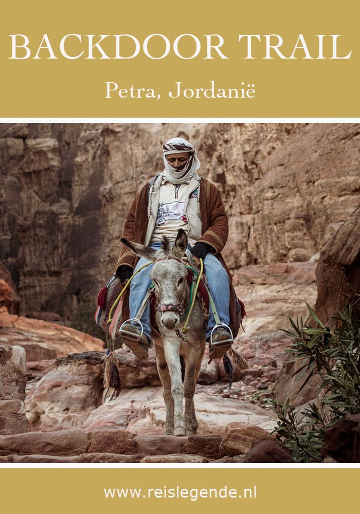 Via de backdoor trail naar Petra in Jordanië - Reislegende.nl