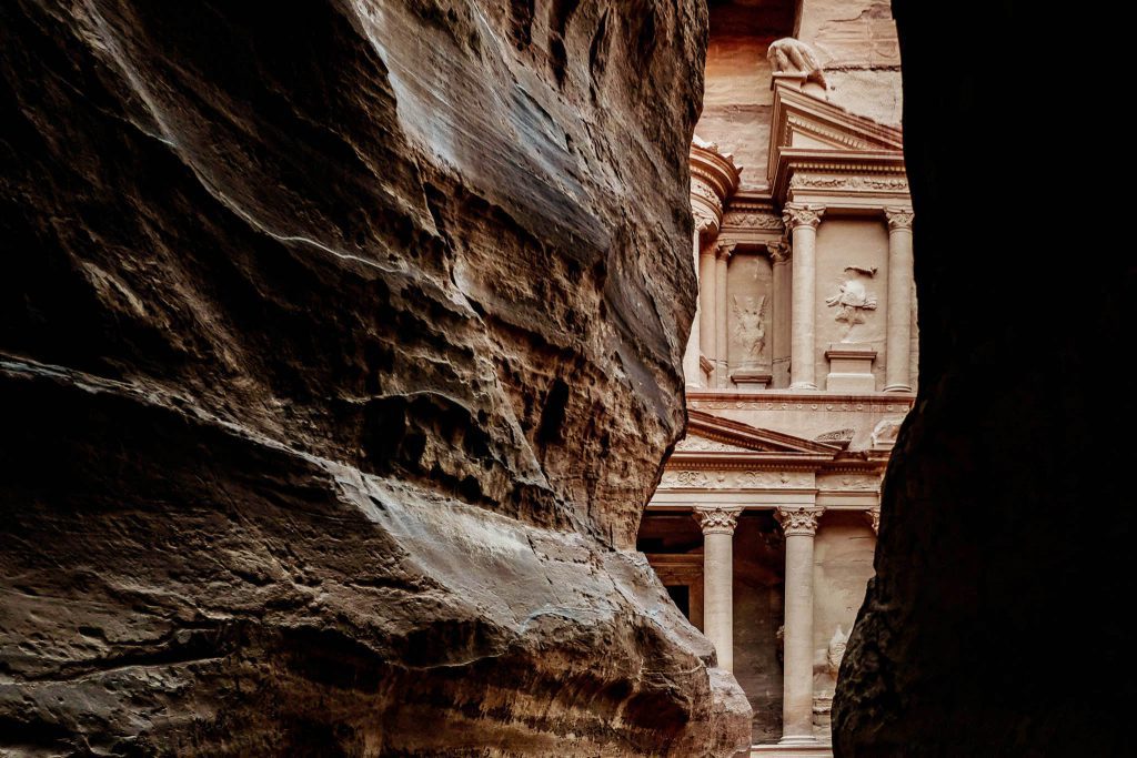 The Treasury - Tips voor een bezoek aan Petra, wereldwonder in Jordanië - Reislegende.nl