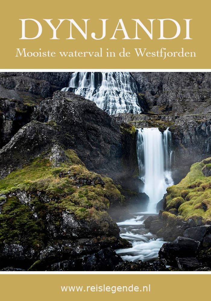 Watervallen onderaan de Dynjandi Westfjorden Reislegende - Reislegende.nl