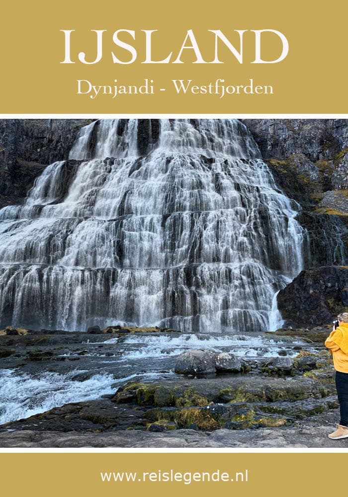 Watervallen onderaan de Dynjandi Westfjorden Reislegende - Reislegende.nl