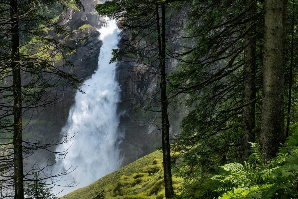 Lower Ache Fall - Krimmler Wasserfälle, grootste waterval van Oostenrijk - Reislegende.nl