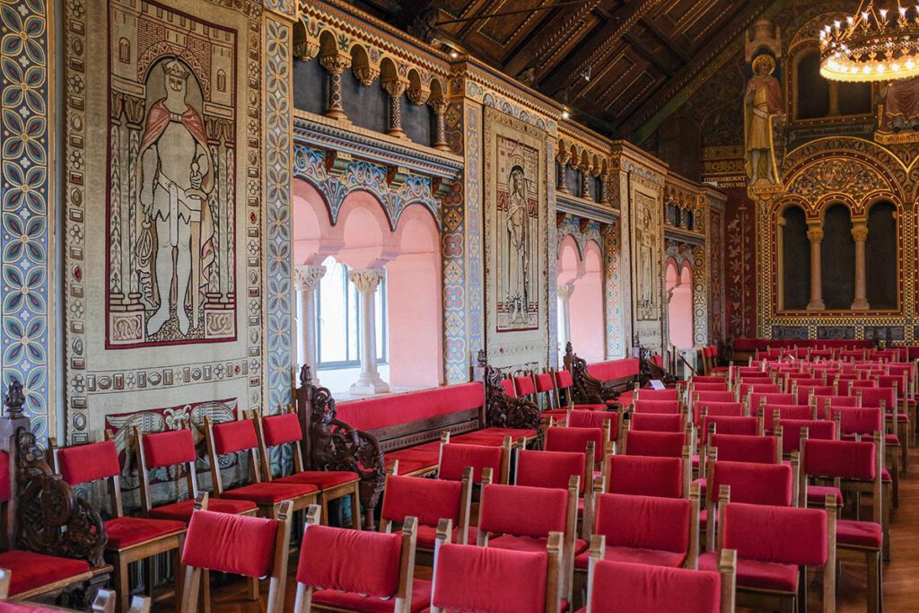 Festsaal - De Wartburg, prachtig kasteel in Thüringen - Reislegende.nl