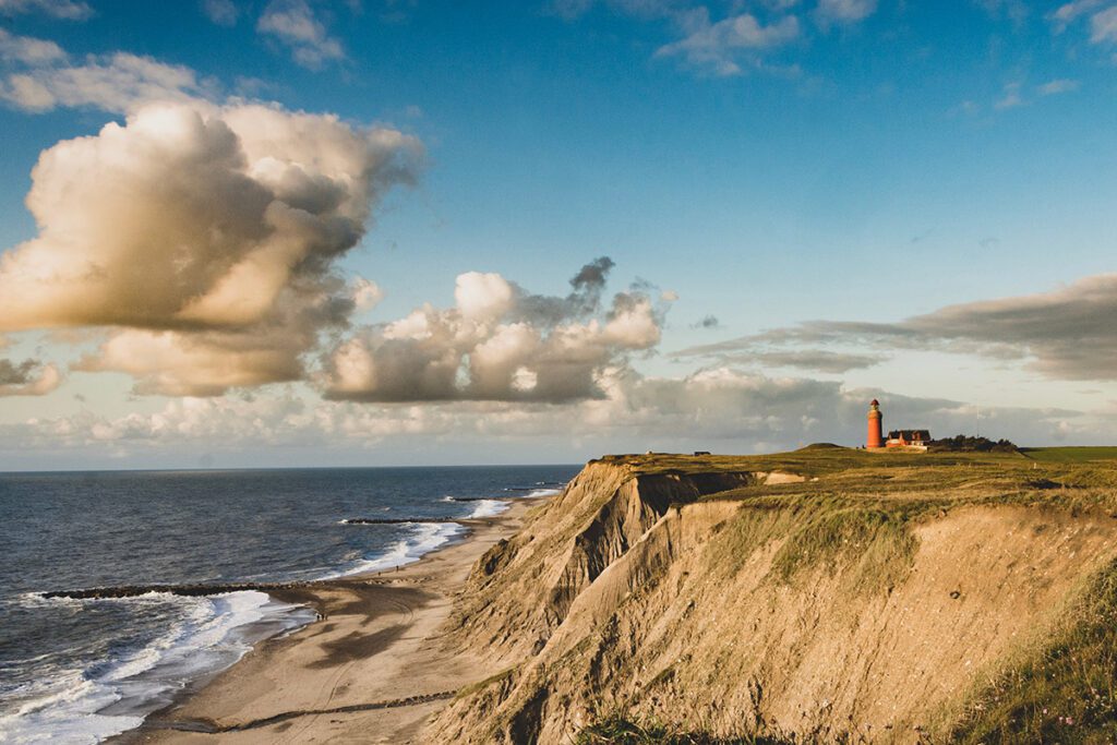 Bovbjerg Fyr - Route langs vuurtorens aan de westkust van Denemarken - Reislegende.nl