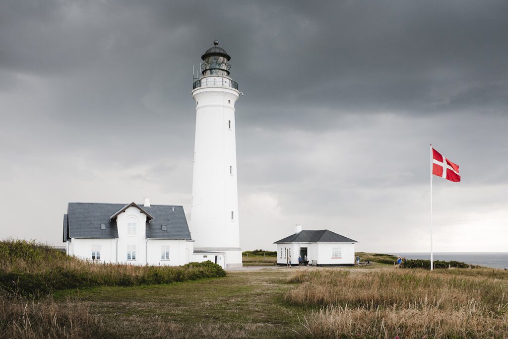 Hirtshals Fyr - Route langs vuurtorens aan de westkust van Denemarken - Reislegende.nl