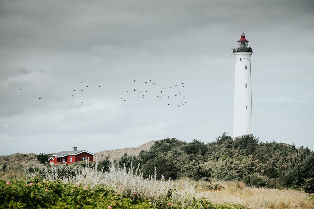 Lyngvig Fyr - Route langs vuurtorens aan de westkust van Denemarken - Reislegende.nl