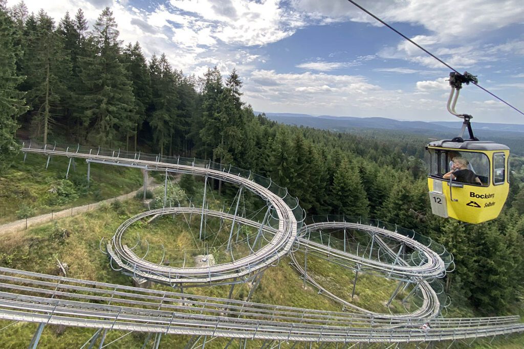 ErlebnisBocksBerg rodelbaan - 20 bezienswaardigheden in Goslar - Reislegende.nl