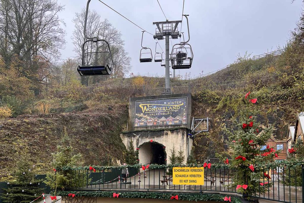 Kabelbaan Heunsberg AGOGO, Wilhelminagrot Winter Wonderland - Kerststad Valkenburg, wat mag je niet missen? - Reislegende.nl