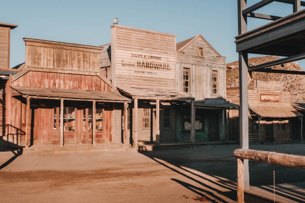 Western dorp in Tabernas - Wat te doen in de Tabernaswoestijn - Reislegende.nl