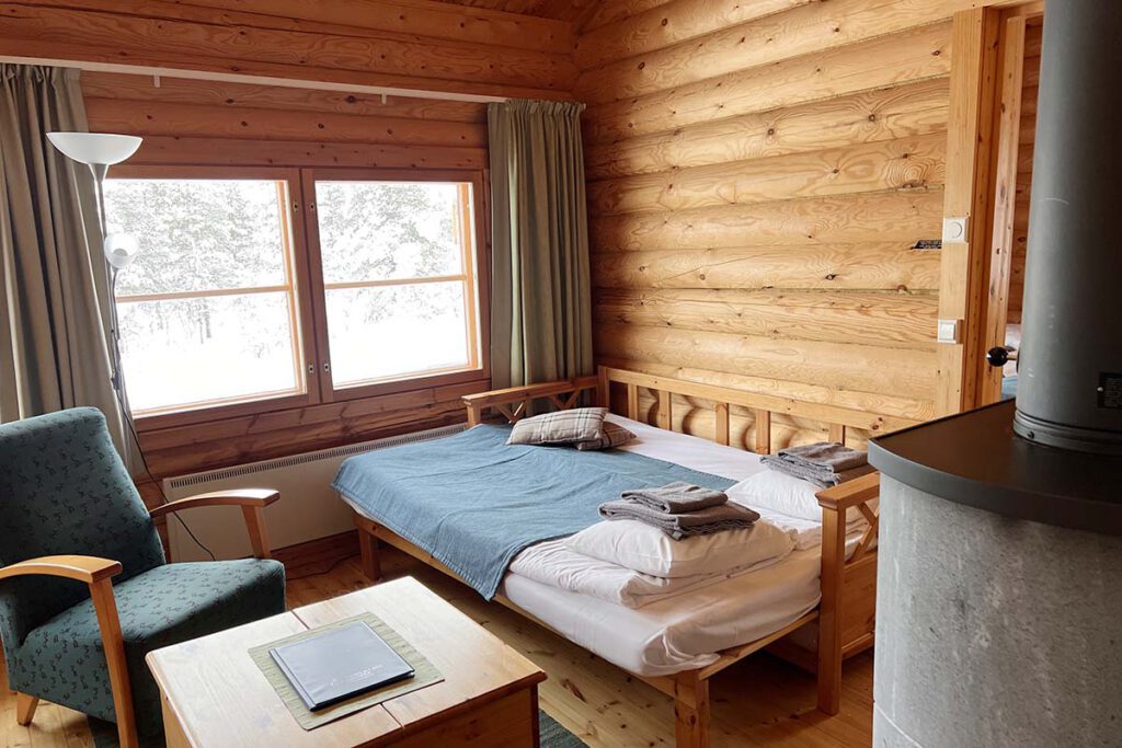 Suomen Latu Kiilopää log cabin - Fell Centre Kiilopää in Saariselkä; fijne accommodatie boven de poolcirkel - Reislegende.nl